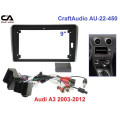 Рамка перехідна CraftAudio AU-22-450 Audi A3 2003-2012 9" + проводка