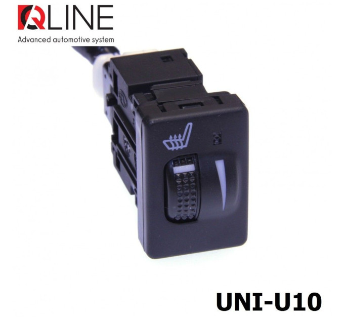 Кнопка підігріва сидінь QLine Fiber UNI-U10