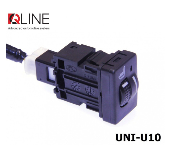 Кнопка підігріва сидінь QLine Fiber UNI-U10
