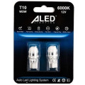 Світлодіодні лампи ALed T10 (W5W) white (2шт)