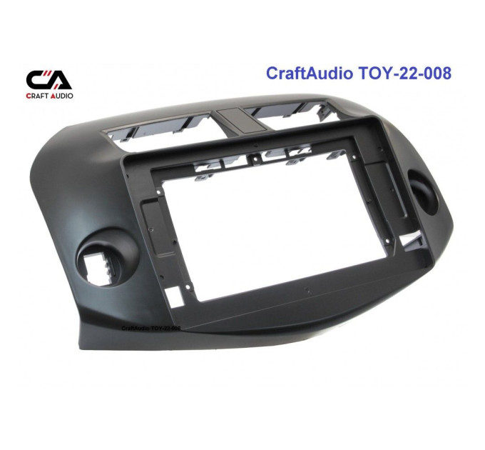 Рамка перехідна CraftAudio TOY-22-008 TOYOTA RAV 4 2006-2012 10.1"