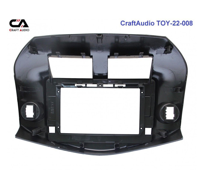 Рамка перехідна CraftAudio TOY-22-008 TOYOTA RAV 4 2006-2012 10.1"