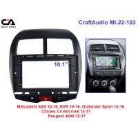 Рамка перехідна CraftAudio MI-22-103 MITSUBISHI ASX, Outlander Sport XL 2010-2016 Рамка перехідна CraftAudio MI-22-103 MITSUBISHI ASX, Outlander Sport XL 2010-2016