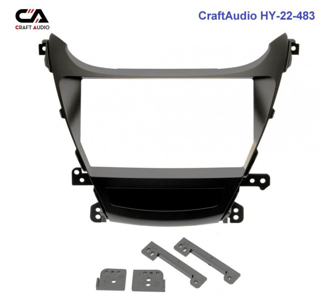 Рамка перехідна CraftAudio HY-22-483 HYUNDAI Elantra (MD) 2014-2016 Avante (MD) 2013-2015