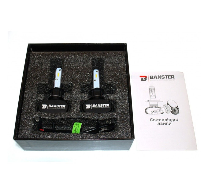 Світлодіодні лампи Baxster S1 HB3 (9005) 6000K 4000Lm