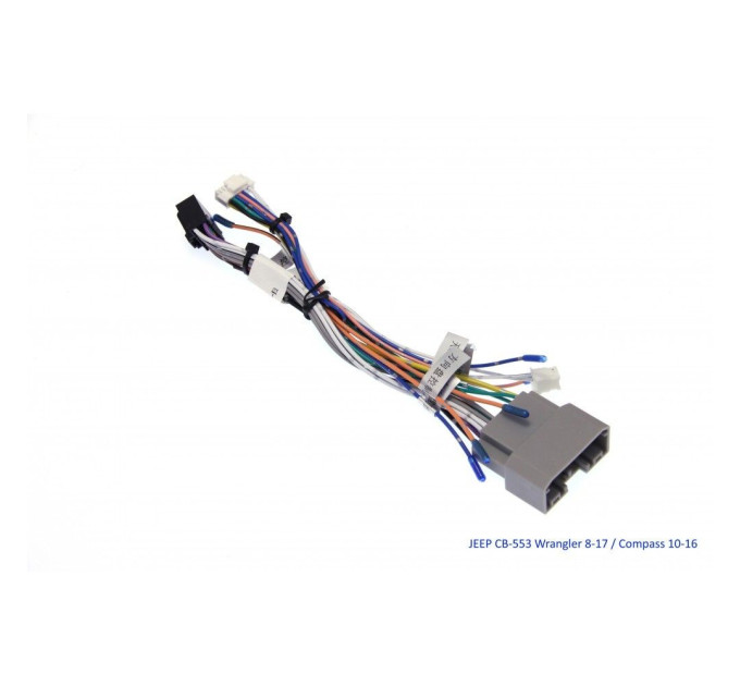 Комплект дротів для магнітол 16PIN CraftAudio CB-553 JEEP Wrangler 8-17 / Compass 10-16