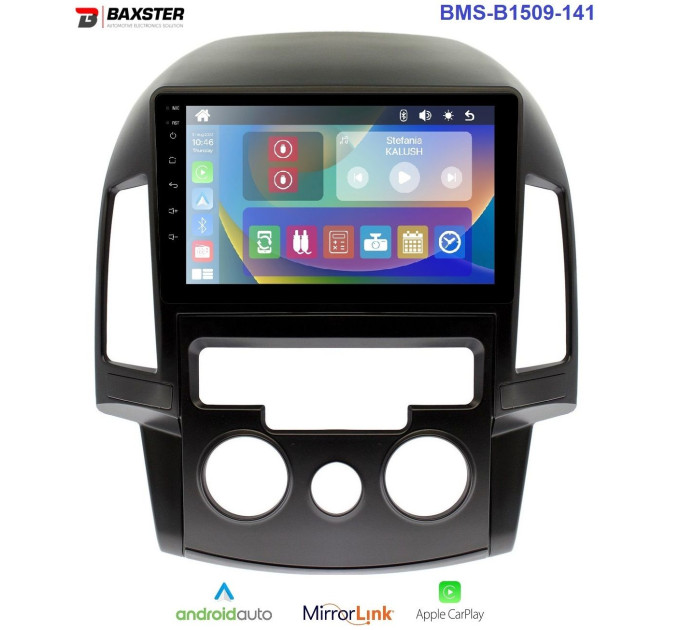 Штатна магнітола Baxster BMS-B1509-141 Hyundai i-30 08-11