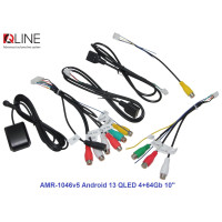 Автомагнітола Qline AMR-1046v5 Android 13 QLED 4+64Gb 10"