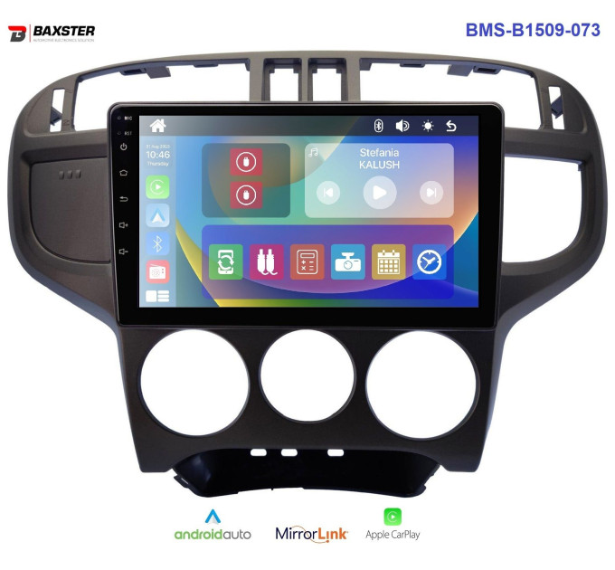 Штатна магнітола Baxster BMS-B1509-073 HYUNDAI Matrix 01-10