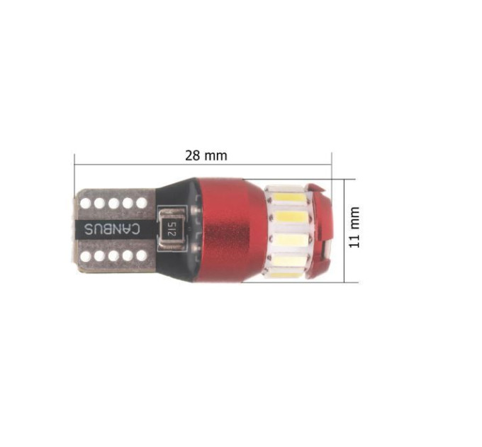 Габарит LED Prime-X T10-KS з обманкою (2 шт.)