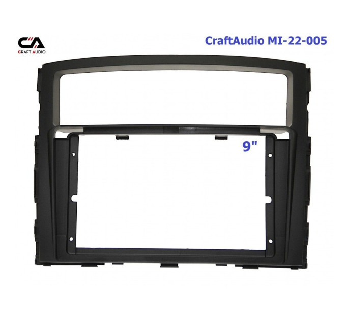Рамка перехідна CraftAudio MI-22-005 MITSUBISHI Pajero 4 2007-2017