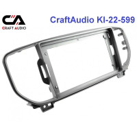 Рамка перехідна CraftAudio KI-22-599 KIA Sportage (QL) 2015-2018, KX5 2016-2018 9"