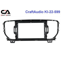 Рамка перехідна CraftAudio KI-22-599 KIA Sportage (QL) 2015-2018, KX5 2016-2018 9" Рамка перехідна CraftAudio KI-22-599 KIA Sportage (QL) 2015-2018, KX5 2016-2018 9"