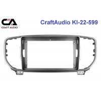 Рамка перехідна CraftAudio KI-22-599 KIA Sportage (QL) 2015-2018, KX5 2016-2018 9" Рамка перехідна CraftAudio KI-22-599 KIA Sportage (QL) 2015-2018, KX5 2016-2018 9"