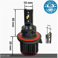Світлодіодні лампи Prime-X S Pro H13 5000К