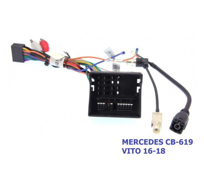 Комплект дротів для магнітол 16PIN CraftAudio CB-619# MERCEDES VITO 16-18