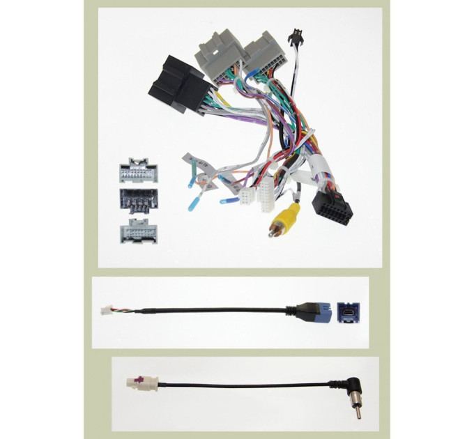 Комплект дротів для магнітол 16PIN CraftAudio GM CB-221 BUICK Excelle GX 18/GL6 18-19