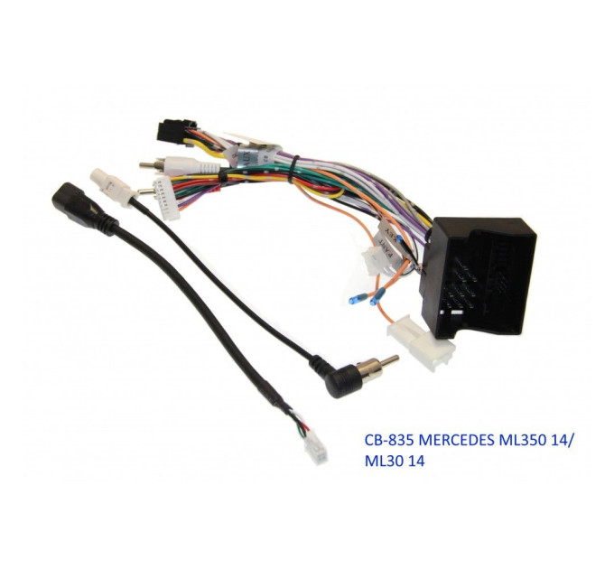 Комплект дротів для магнітол 16PIN CraftAudio CB-835 MERCEDES ML350 14/ ML30 14