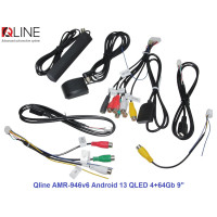 Автомагнітола Qline AMR-946v6 Android 13 QLED 4+64Gb 9"
