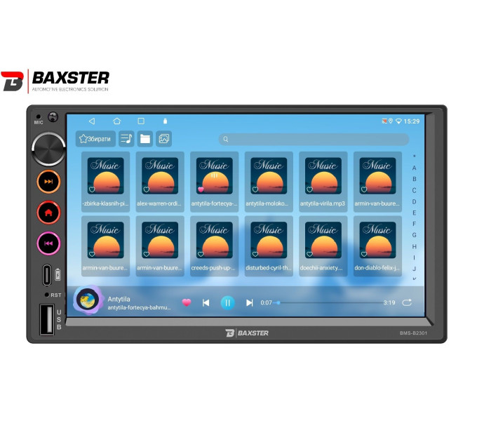 Автомагнітола Baxster BMS-B2301 Android 10 2/32
