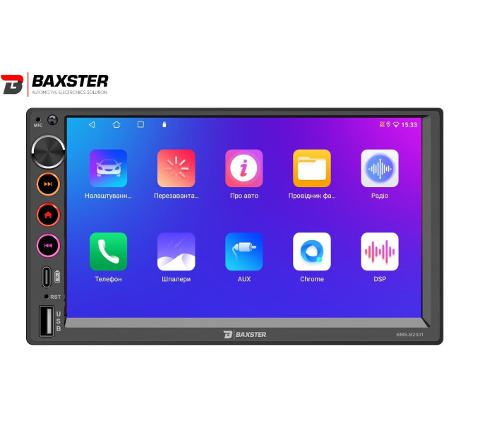 Автомагнітола Baxster BMS-B2301 Android 10 2/32