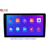 Автомагнітола Qline AMR-946v6 Android 13 QLED 4+64Gb 9"