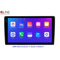 Автомагнітола Qline AMR-946v6 Android 13 QLED 4+64Gb 9"
