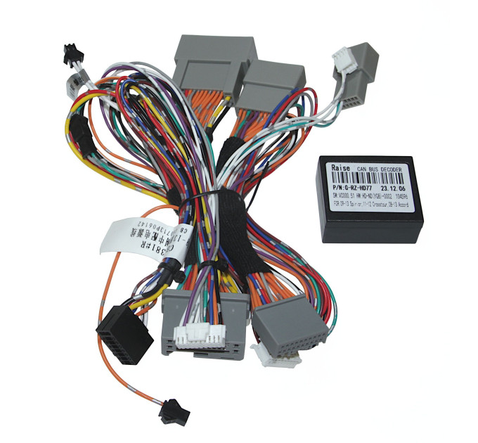 Комплект дротів для магнітол 16PIN CraftAudio HONDA HD CB-381#R + G-RZ-HD77