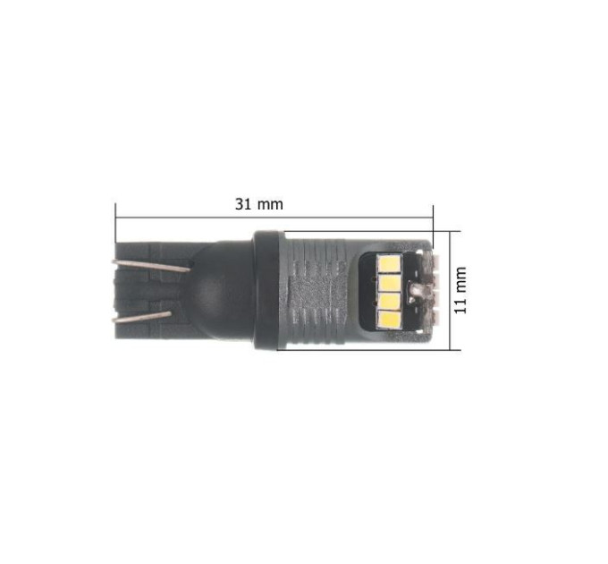 Габарит LED Prime-X T10-KM з обманкою (2 шт.)