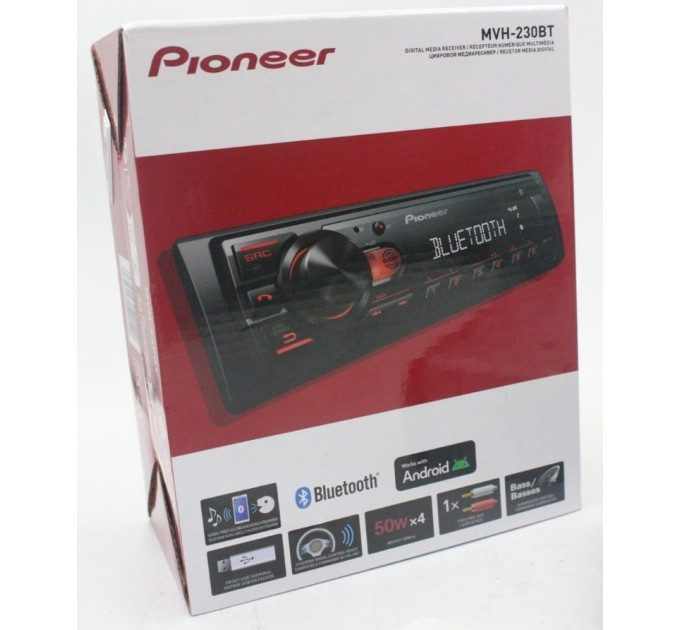 Автомагнітола Pioneer MVH-230BT
