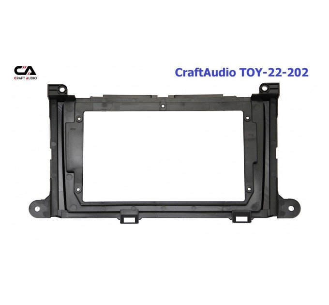 Рамка перехідна CraftAudio TOY-22-202 Toyota Sienna 2010-2014 9"