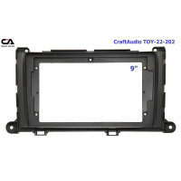Рамка перехідна CraftAudio TOY-22-202 Toyota Sienna 2010-2014 9" Рамка перехідна CraftAudio TOY-22-202 Toyota Sienna 2010-2014 9"