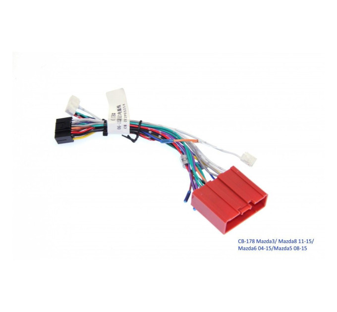 Комплект дротів для магнітол 16PIN CraftAudio CB-178 Mazda3/ Mazda8 11-15/ Mazda6 04-15/Mazda5 08-15