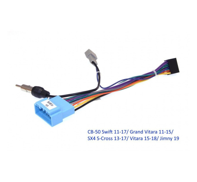 Комплект дротів для магнітол 16PIN Craft Audio Suzuki Swift 11-17/ Grand Vitara 11-15/ SX4 S-Cross 13-17/ Vitara 15-18/ Jimny 19