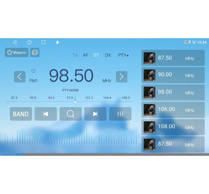 Автомагнітола Baxster BMS-B2501 Android 13 4/64 DSP