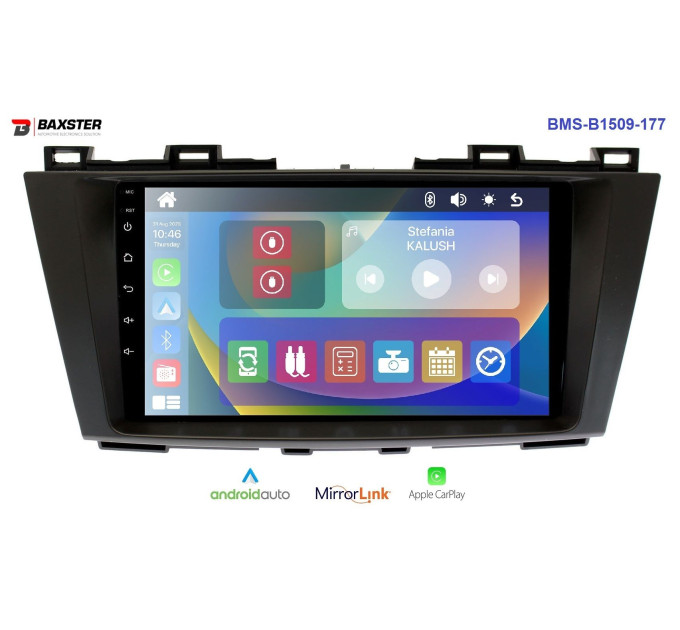 Штатна магнітола Baxster BMS-B1509-177 MAZDA 5 10-18