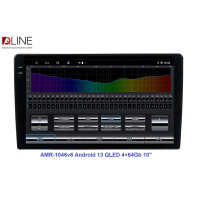 Автомагнітола Qline AMR-1046v6 Android 13 QLED 4+64Gb 10"