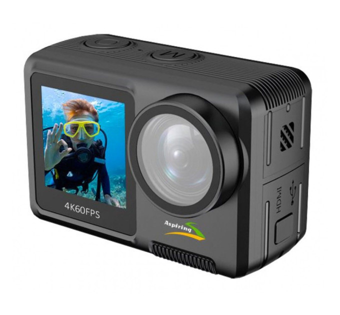 Екшн камера Aspiring Repeat 4 ULTRA HD 4K DUAL SCREEN