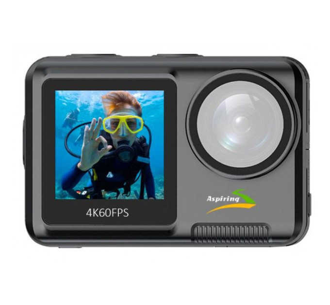 Екшн камера Aspiring Repeat 4 ULTRA HD 4K DUAL SCREEN