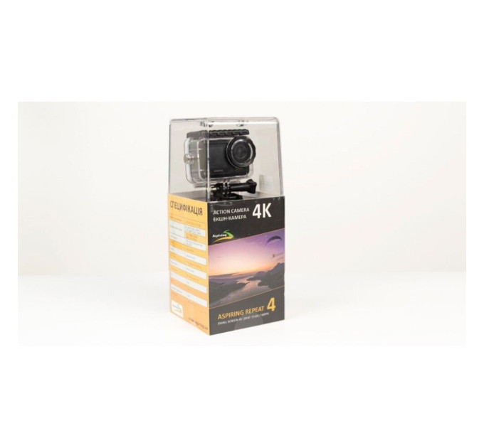 Екшн камера Aspiring Repeat 4 ULTRA HD 4K DUAL SCREEN