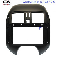Рамка перехідна CraftAudio NI-22-178 NISSAN Almera/Sunny 2011-2014 9" Рамка перехідна CraftAudio NI-22-178 NISSAN Almera/Sunny 2011-2014 9"