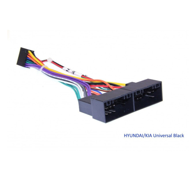 Комплект дротів для магнітол 16PIN CraftAudio HYUNDAI/KIA Universal Black