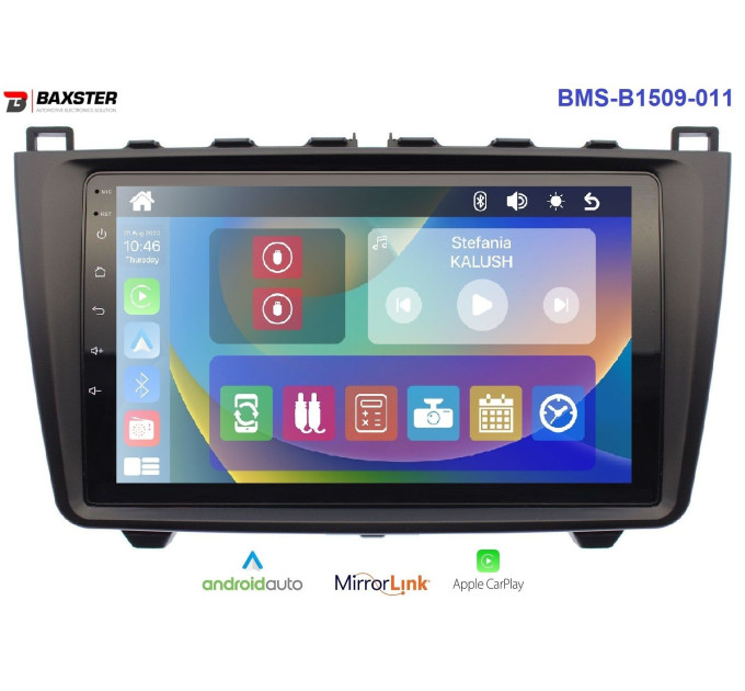 Штатна магнітола Baxster BMS-B1509-011 Mazda 6, Atenza 07-12