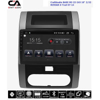 Штатна магнітола CraftAudio BASE MI-22-243 10" 2/32 NISSAN X-Trail 07-14