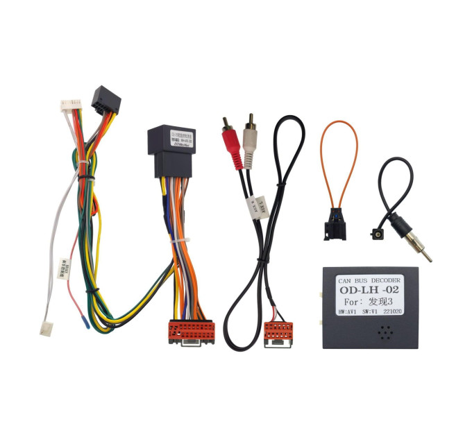 Комплект дротів для магнітол 16PIN CraftAudio OD-LH-02 Range Rover Sport 05-09, Discovery 04-09