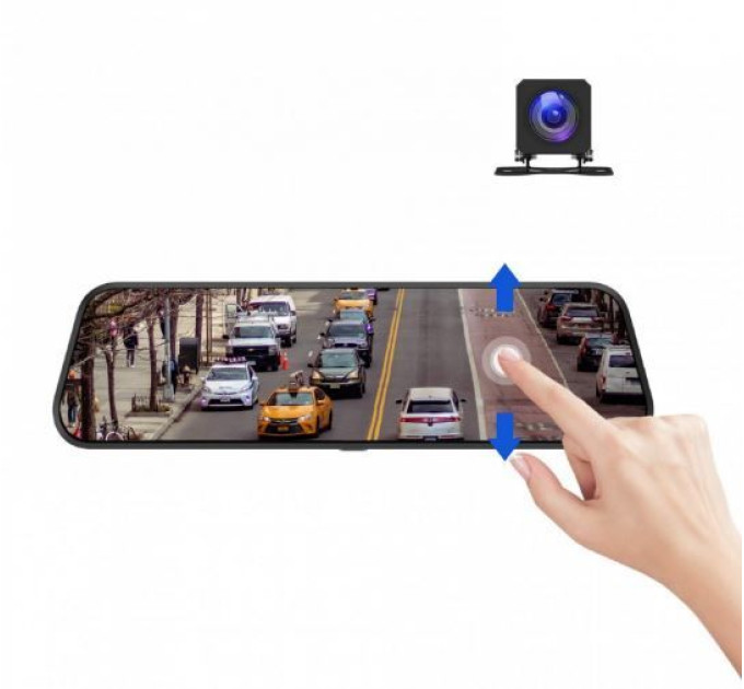 Дзеркало з відеореєстратором Aspiring Reflex 8