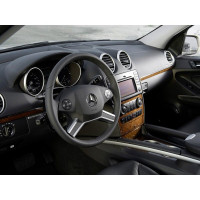 Рамка перехідна CraftAudio ME-22-023 MERCEDES GL (X164) 2006-2012/M (W164) 2005-2012 глянц. 9"