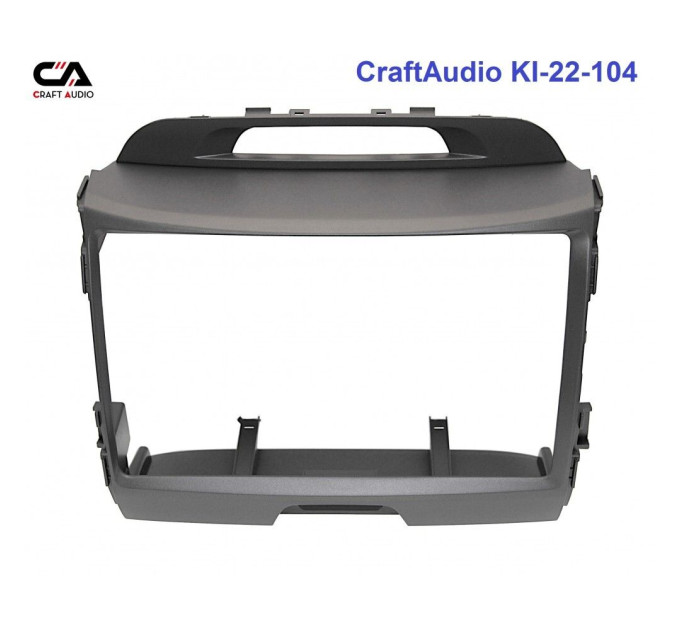 Рамка перехідна CraftAudio KI-22-104 KIA Sportage (SL) 2010-2016 9"