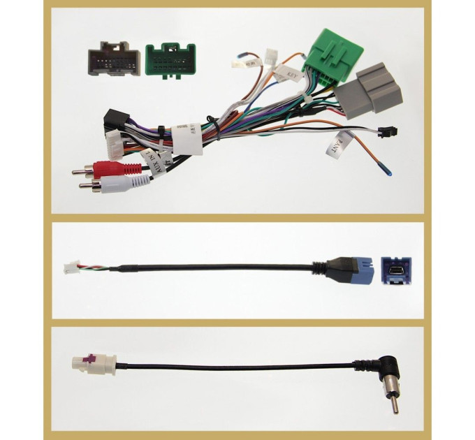 Комплект дротів для магнітол 16PIN CraftAudio GM CB-41 BUICK/CHEVROLET Encore 16/ Trax 17