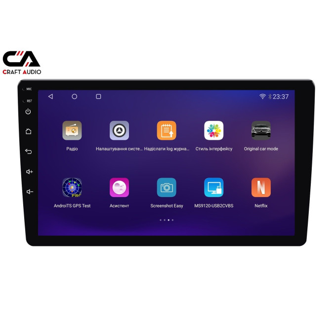 Автомагнітола CraftAudio CraftAudо QMS-98128 Android13 QLED 8+128Gb 9"
